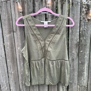 American Rag Lace Tank